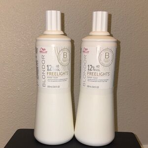 Wella Blondor Free Light 12% 40 Vol Developer 1L / 33.8oz Professional Sealed
